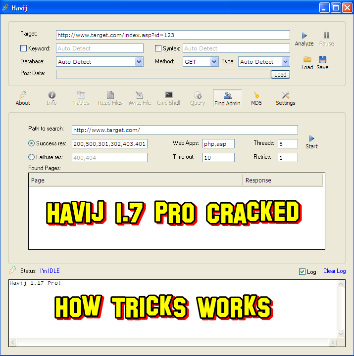 Havij Pro + Crack - heryandp's blog | Tech it Easy havij 1.7 pro cracked